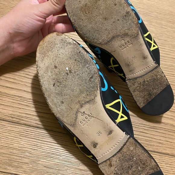 Gucci Ghost Princetown Loafers - Picture 5 of 9